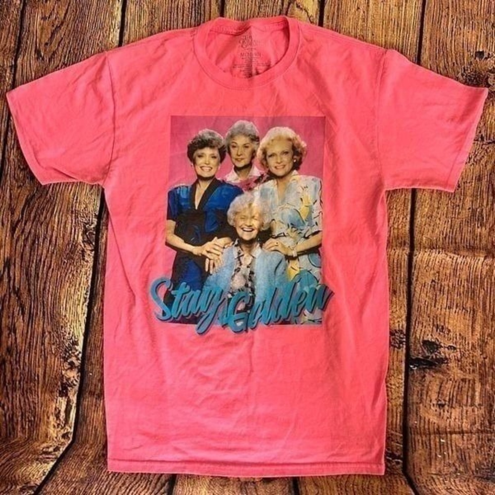 golden girls‎ pink t shirt